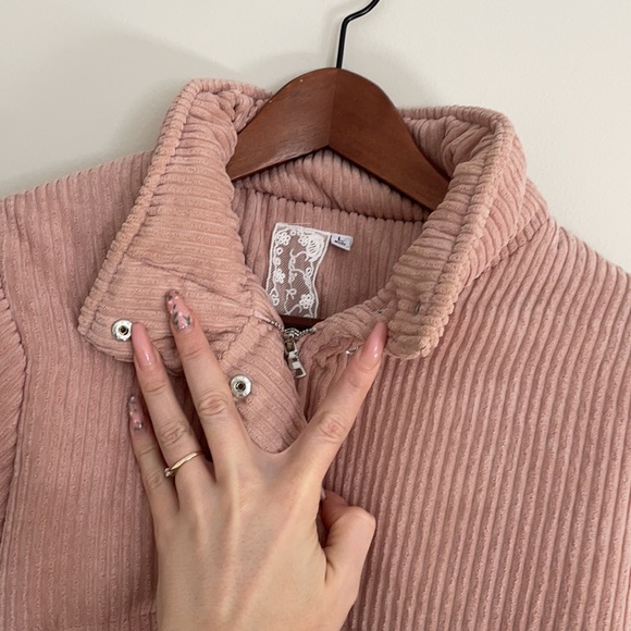 Sadie & Sage Light Pink Puffer Jacket - Picture 4 of 5